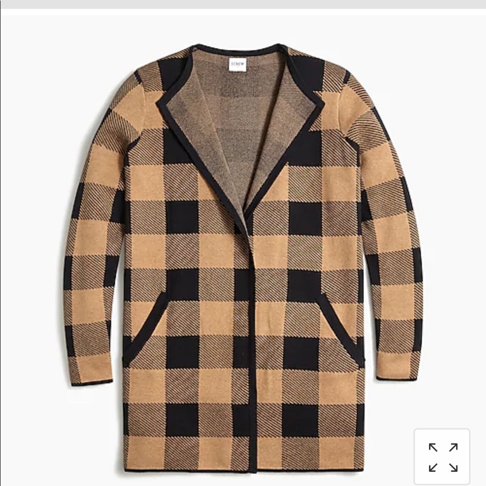 J crew cardigan sweater jacket blazer